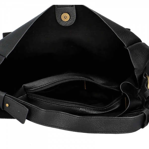 Dámská kabelka přes rameno Paolo Bags Kamila - černá