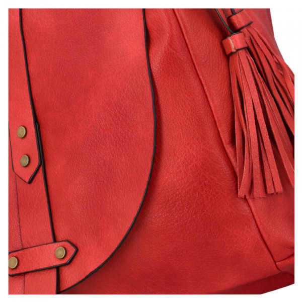 Dámská kabelka přes rameno Paolo Bags Kamila - červená