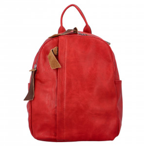 Dámský batoh Paolo Bags Alice - červená