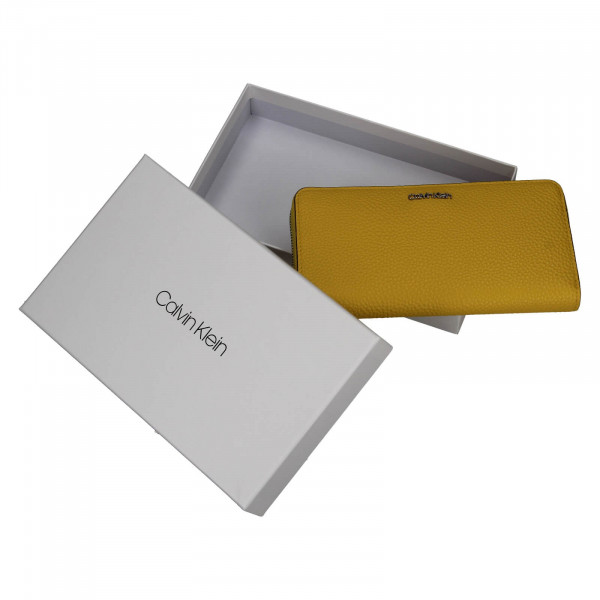 Dámská peněženka Calvin Klein Olivia - žlutá