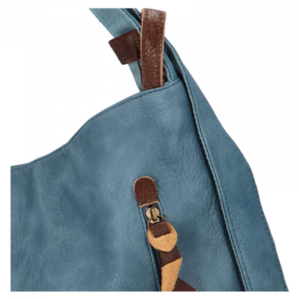 Dámská kabelka přes rameno Paolo Bags Dita - světle modrá