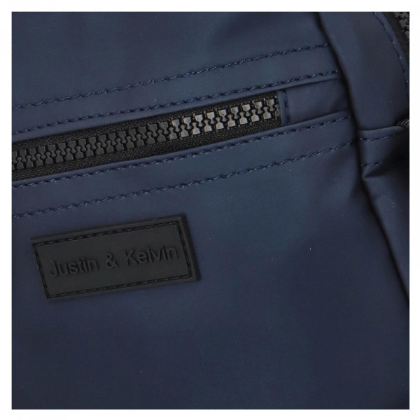 Pánská taška přes rameno Justin & Kelvin Jack - tmavě modrá