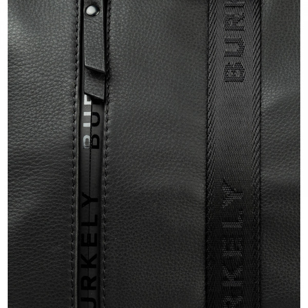 Pánská kožená taška na notebook Burkely Matis - černá