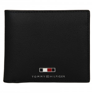 Pánská kožená peněženka Tommy Hilfiger Liam - černá