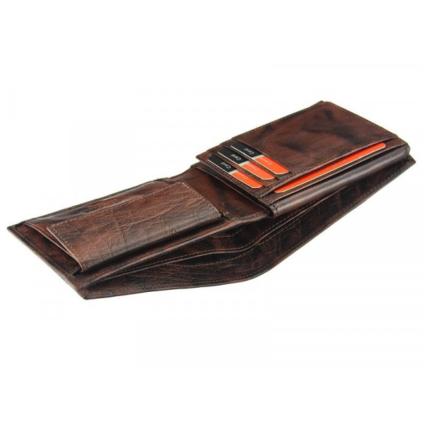 Pánská kožená peněženka Pierre Cardin Robert - hnědá