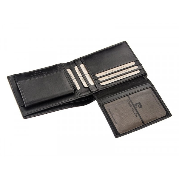 Pánská kožená peněženka Pierre Cardin Juan - černá