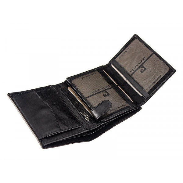 Pánská kožená peněženka Pierre Cardin Monet - černá