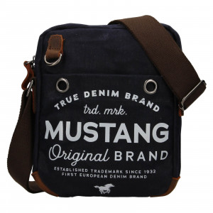 Pánská taška přes rameno Mustang Palladi - modrá