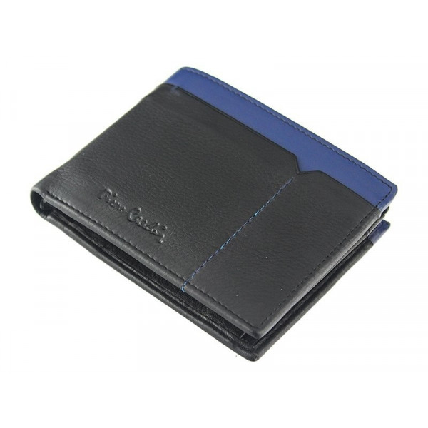 Pánská kožená peněženka Pierre Cardin Norel - černo-červená