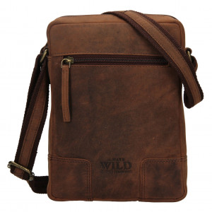 Pánská taška přes rameno Always Wild Leones - hnědá