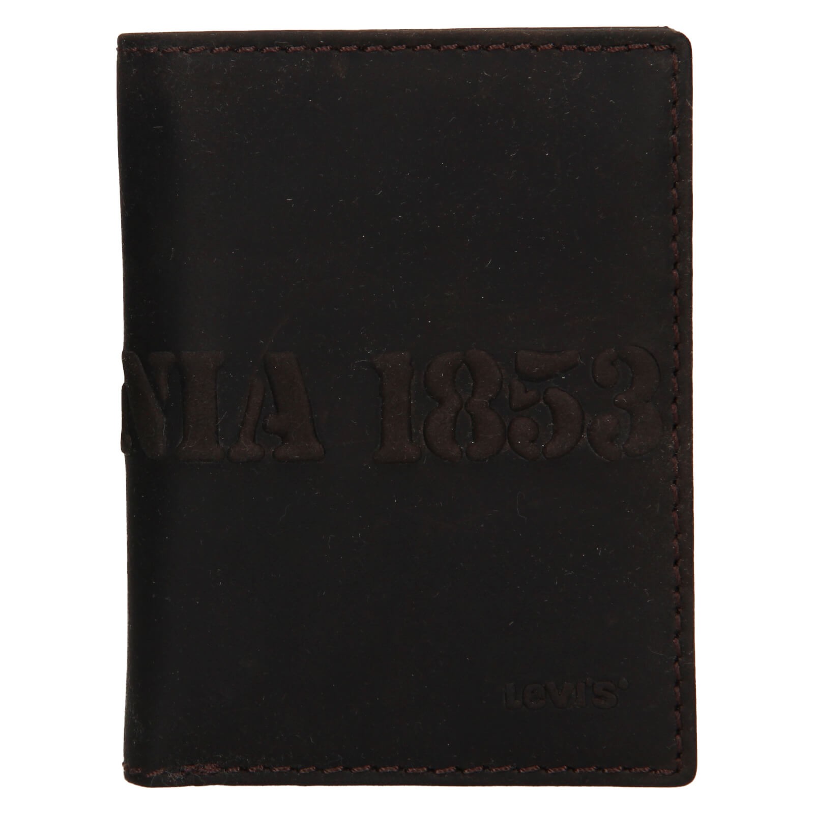 Pánská kožená peněženka Levis Liam - černá