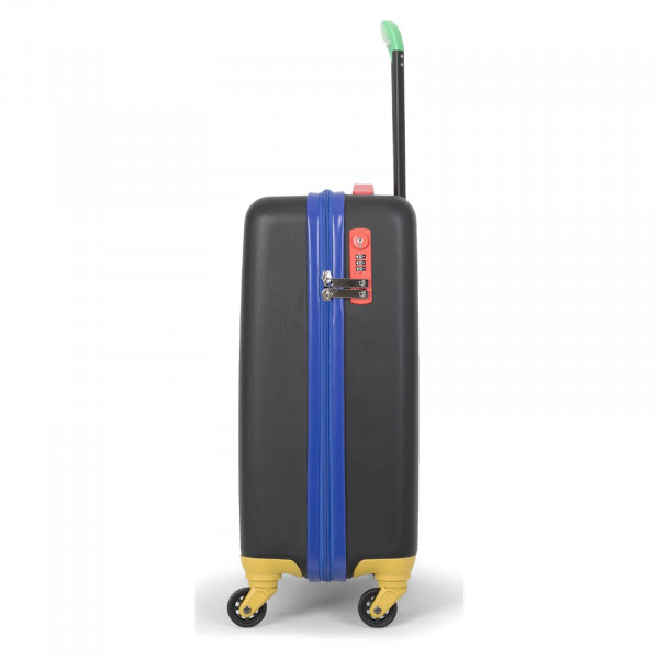 Kabinový cestovní kufr United Colors of Benetton Block S - černá