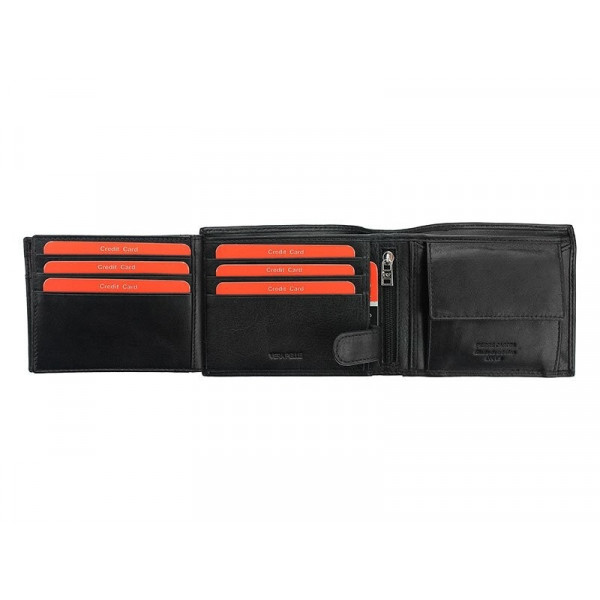 Pánská kožená peněženka Pierre Cardin Edmond - černá