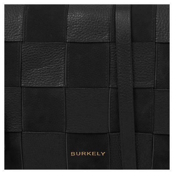 Dámský kožený batoh Burkely Evella - černá