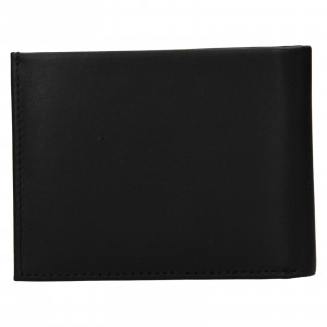 Pánská kožená peněženka Calvin Klein Wats - černá