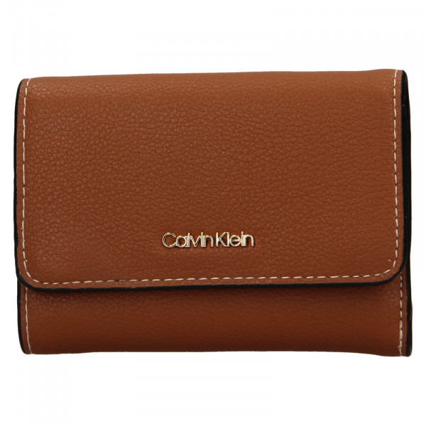 Dámská peněženka Calvin Klein Drabbe - hnědá