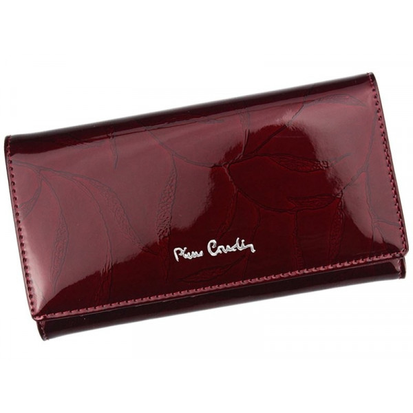Dámská kožená peněženka Pierre Cardin Milena - vínová