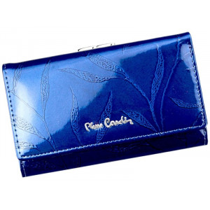 Dámská kožená peněženka Pierre Cardin Alberta - modrá