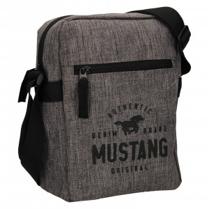 Pánská taška přes rameno Mustang Atlant - šedá