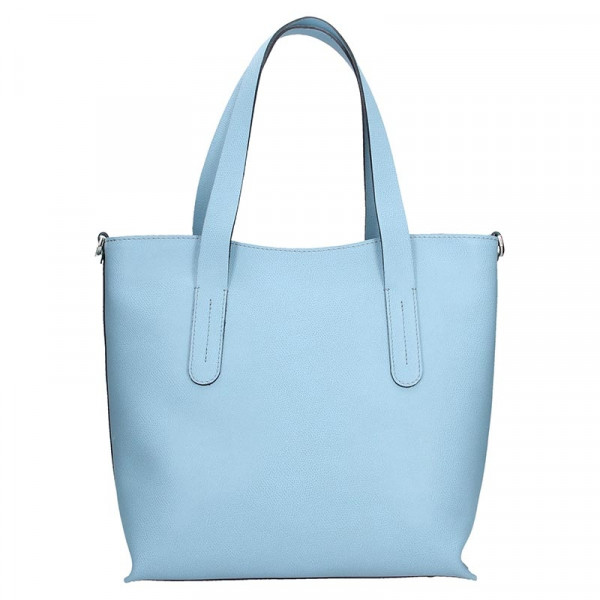 Dámská kožená kabelka Facebag Nina - modrá