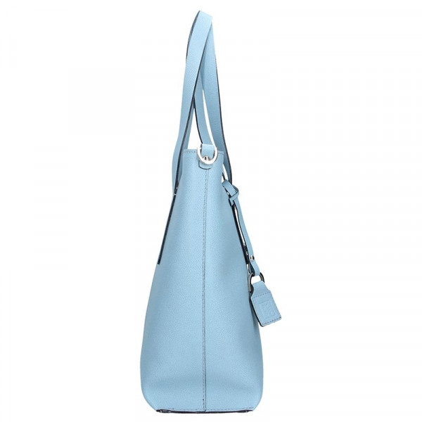 Dámská kožená kabelka Facebag Nina - modrá