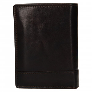 Pánská kožená peněženka Lagen Thores - tmavě hnědá