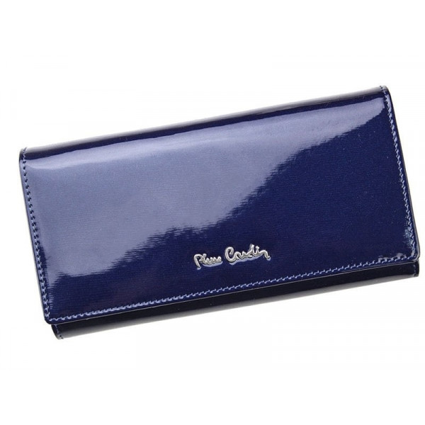 Dámská kožená peněženka Pierre Cardin Nicol - modrá