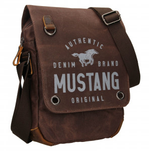 Pánská taška přes rameno Mustang Felip - hnědá