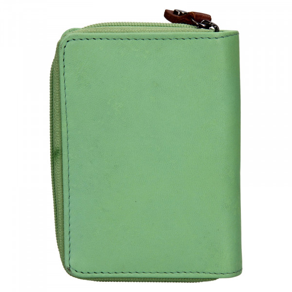 Dámská kožená peněženka Mustang Olga - zelená