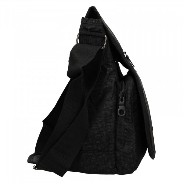 Pánská taška přes rameno Mustang Damian - černá