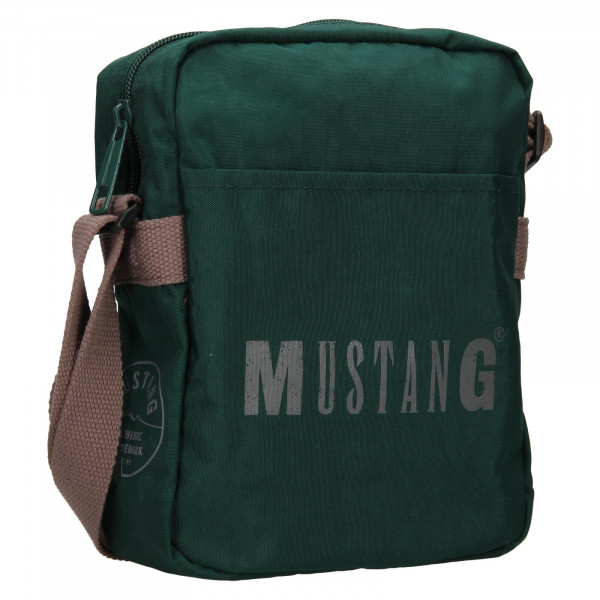 Pánská taška přes rameno Mustang Jacob - modrozelená