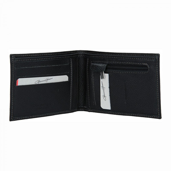 Pánská kožená peněženka Gérard Henon 4002 - černá
