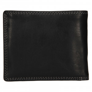 Pánská kožená peněženka SendiDesign Dragon - černá