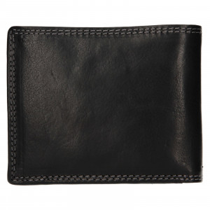 Pánská kožená peněženka SendiDesign Lion - černá