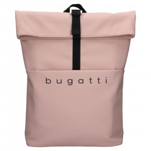 Trendy dámský batoh Bugatti Roll - růžová