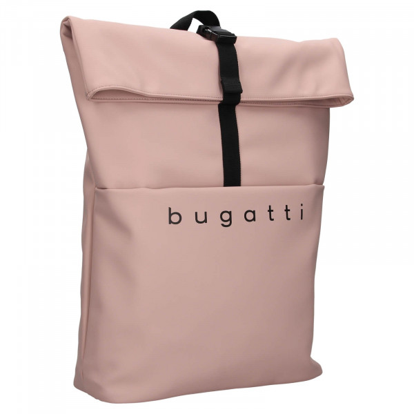 Trendy dámský batoh Bugatti Roll - růžová
