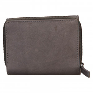 Dámská kožená peněženka Lagen Viola - šedá