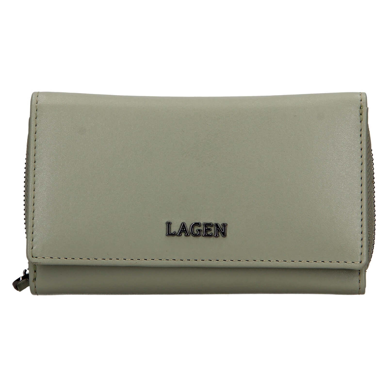 Dámská kožená peněženka Lagen Alsava - zelená