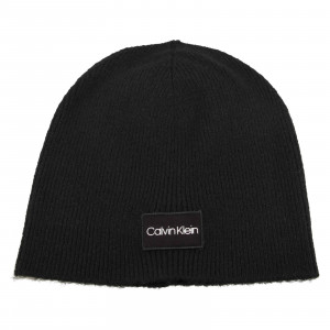 Pánská zimní čepice Calvin Klein Luis - černá