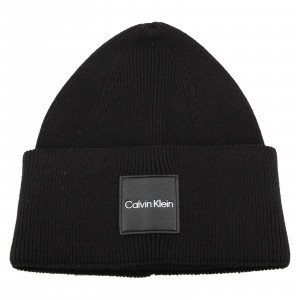 Pánská zimní čepice Calvin Klein Kamil - černá