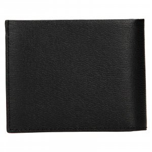 Pánská kožená peněženka Calvin Klein Luven - černá