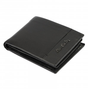 Pánská kožená peněženka Pierre Cardin Foglio - černá