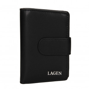 Dámská kožená peněženka Lagen Kamila - černá