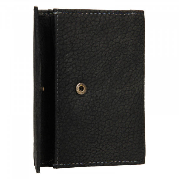 Dámská kožená peněženka Lagen Gina - černá