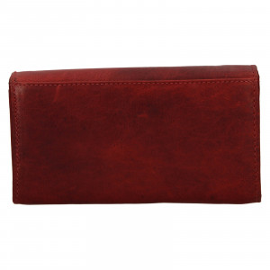 Dámská kožená peněženka SendiDesign Dinta - červená