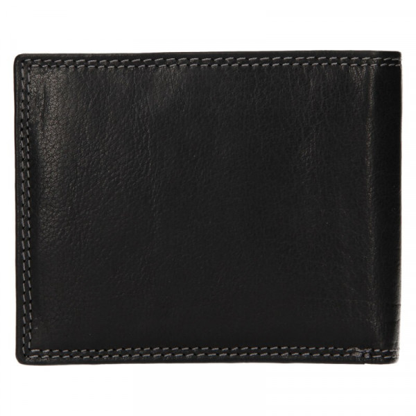 Pánská kožená peněženka SendiDesign Citez - černá