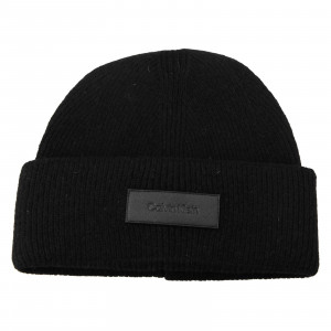 Pánská zimní čepice Calvin Klein Lemet - černá