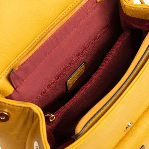 Elegantní dámský batoh Hexagona Cipra - žlutá