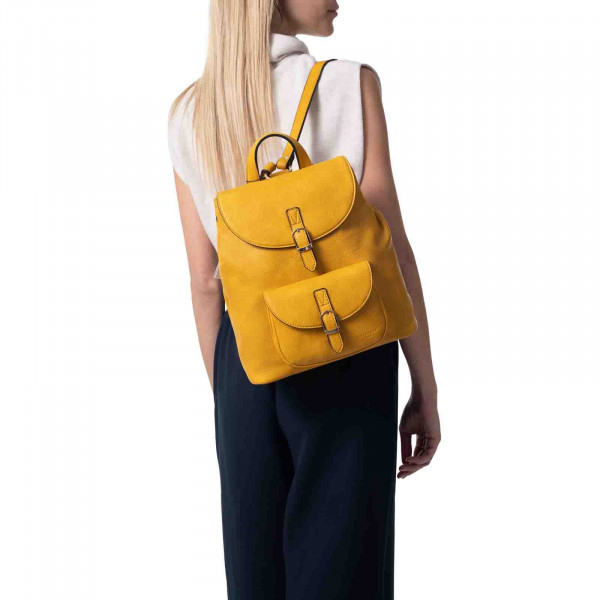 Elegantní dámský batoh Hexagona Cipra - žlutá