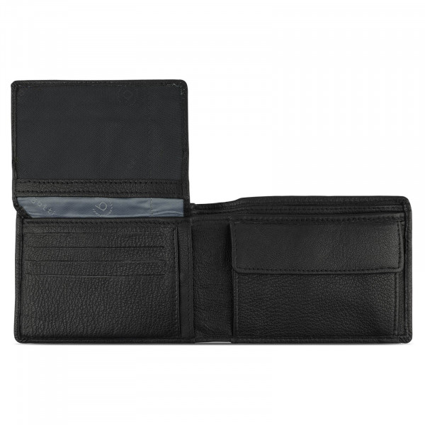 Pánská kožená peněženka Bugatti Devis - černá